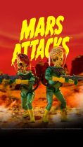 Mars Attacks! - Super7 Ultimate Figure - Martian Soldier (Smashing The Enemy)