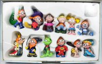 Martin Matin - Coffret de 12 figurine PVC - Fantasia Animation 2004