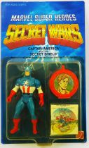 Marvel Guerres Secrètes - Captain America (carte USA) - Mattel