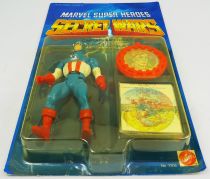 Marvel Guerres Secrètes - Captain America (carte USA) - Mattel