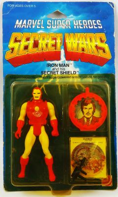 Marvel Guerres Secrtes - Iron Man (carte USA) - Mattel