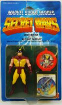 Marvel Guerres Secrètes - Wolverine / Serval \ silver claws\  (carte USA) - Mattel