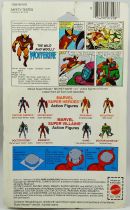 Marvel Guerres Secrètes - Wolverine / Serval \ silver claws\  (carte USA) - Mattel