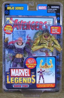 Marvel Legends - Baron Zemo (Variant) - Serie 14 Mojo Serie - ToyBiz