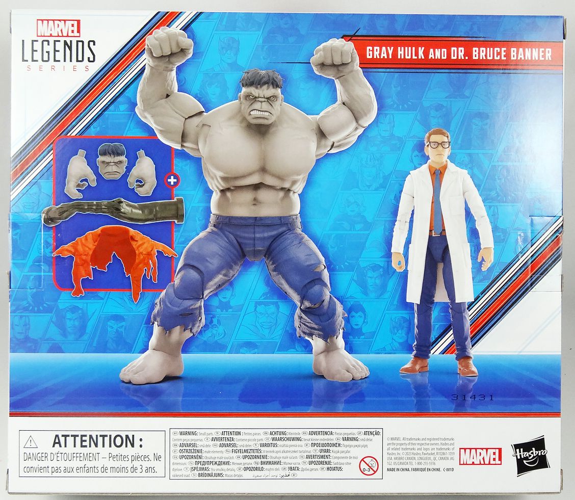 Marvel Legends Grey Hulk And Dr Bruce Banner Wholesale