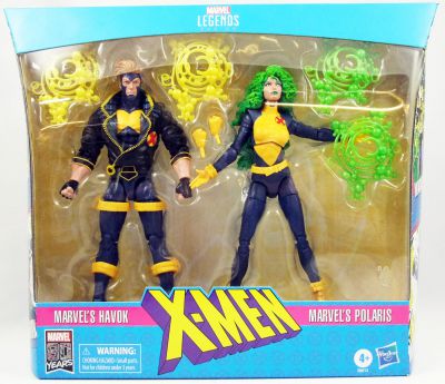 Marvel legends havok polaris 2 deals pack