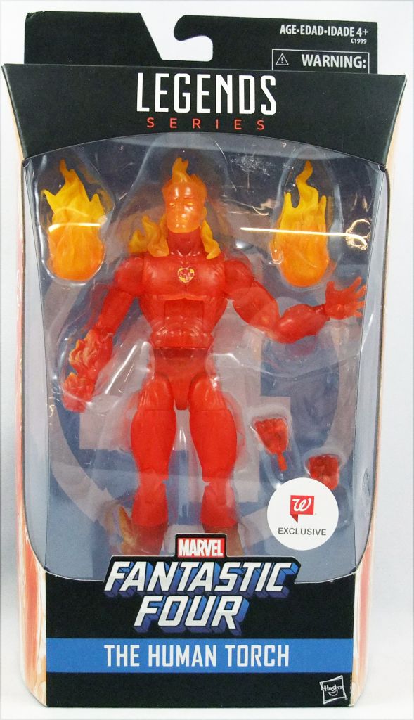 Marvel Legends Human Torch Serie Hasbro Walgreens Exclusive