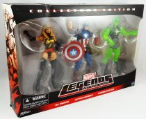 Marvel Legends - Ms. Marvel, Captain America, Radioactive Man