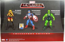 Marvel Legends - Ms. Marvel, Captain America, Radioactive Man