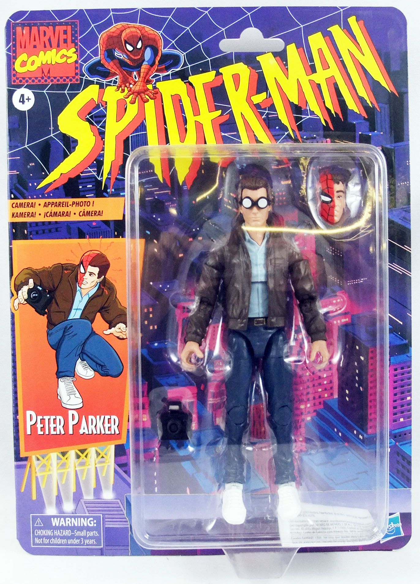 Marvel Legends Peter Parker Spider Man 1994 Animated Series