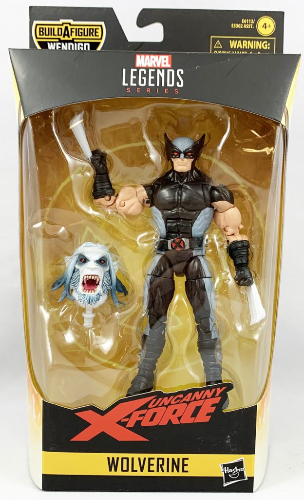 Marvel Legends Wolverine Uncanny X Force Series Hasbro Wendigo