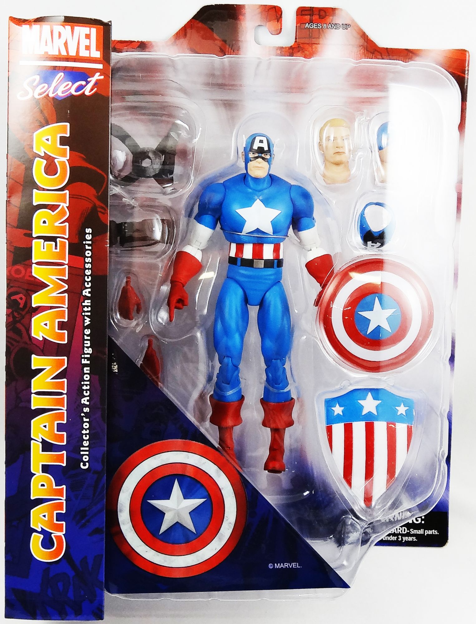 ツバル 2018年 銀貨 1ドル Marvel Series Captain America @5-53 - 硬貨 6880円