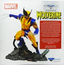 Marvel Select Gallery Diorama - Comic PVC Statue - Wolverine \ blue & yellow costume\ 