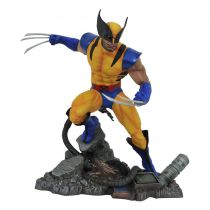 Marvel Select Gallery Diorama - Comic PVC Statue - Wolverine \ blue & yellow costume\ 