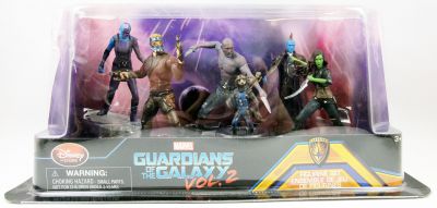 Marvel Studios - Disney Store - PVC Figures set - Guardians of the