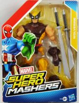 Marvel Super Hero Mashers - Wolverine \ brown & yellow costume\ 