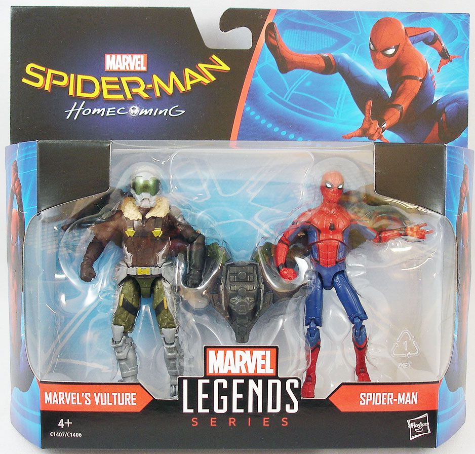 marvel legends spider man vulture 2 pack