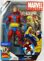 Marvel Universe Comic Pack - Avengers #51 - Iron Man & Goliath \ red & blue costume\  (WalMart Exclusive)