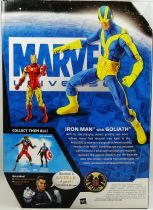 Marvel Universe Comic Pack - Avengers #51 - Iron Man & Goliath \ red & blue costume\  (WalMart Exclusive)