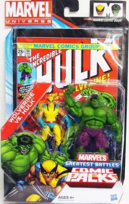 Marvel Universe Comic Pack - The Incredible Hulk #181 - Wolverine 
