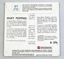 Mary Poppins - Pochette de 3 View Master 3-D
