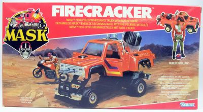 VINTAGE MASK Firecracker Truck 1985 Hondo outlet Mclean Motorcycle Kenner