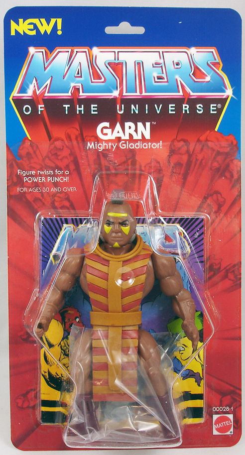 Masters of the Universe - Garn "mini-comic version" (USA card) Barbarossa Art