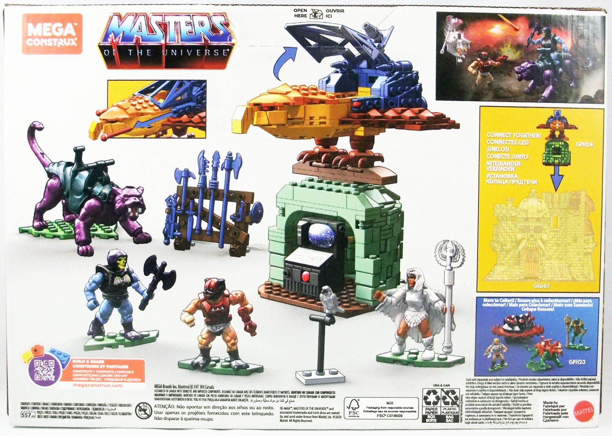 Masters of the Universe - Mega Construx - Panthor at Point Dread