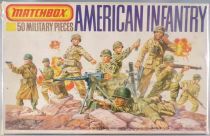 Matchbox P-5002 - 1/76 Figures - WW2 American Infantry Mint in Box