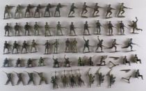 Matchbox P-5008 - 1:76 Figures - WW2 Anzac Infantry 62 Pieces no Box