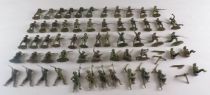 Matchbox P-5008 - 1:76 Figures - WW2 Anzac Infantry 62 Pieces no Box