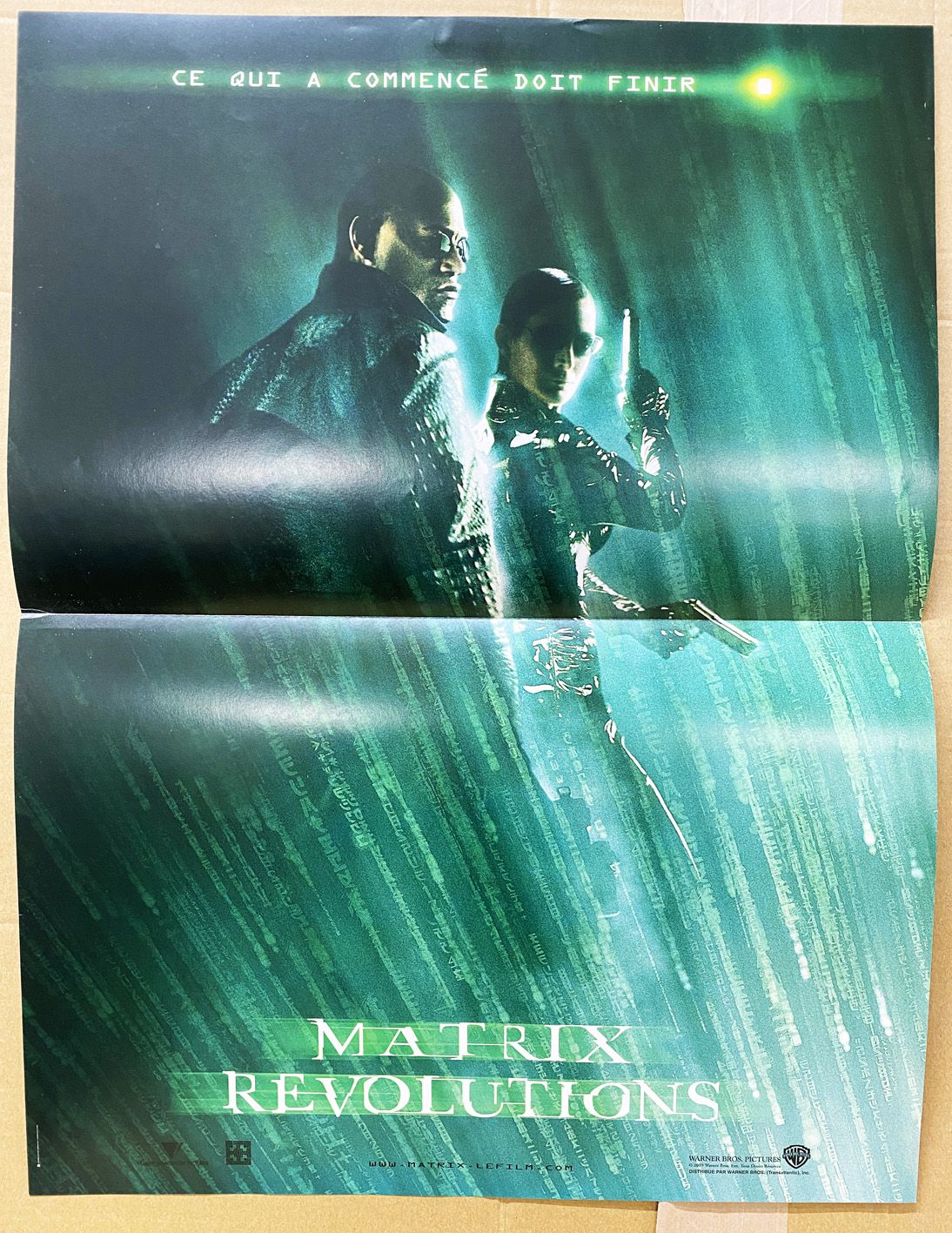 the matrix revolutions movie poster