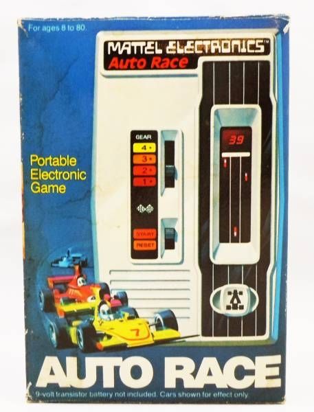 Booth Investeren spannend Mattel Electronics - Pocket Electronic Games - Auto Race