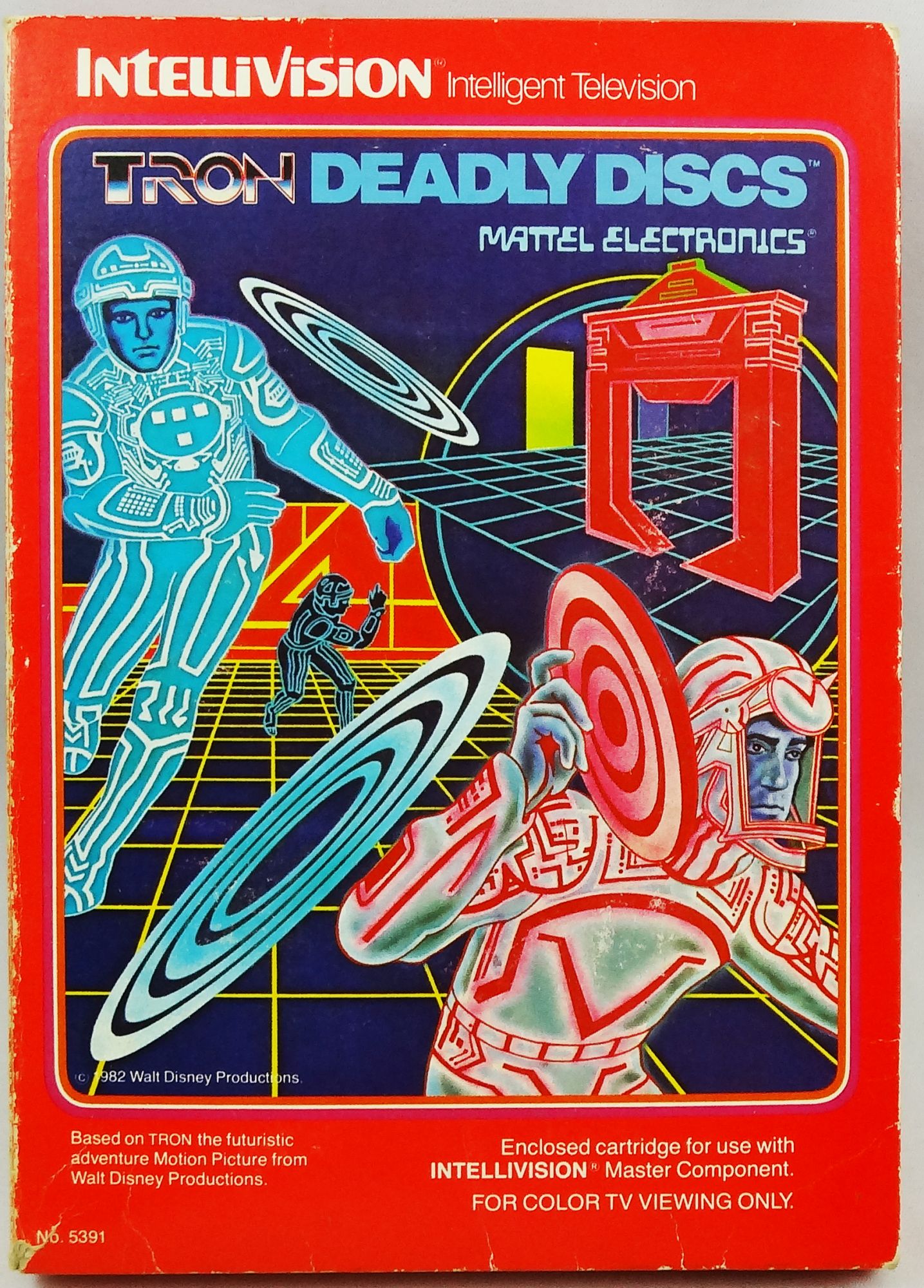 Mattel Electronics Intellivision - Tron Deadly Discs