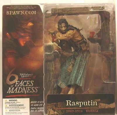 Mcfarlane newest monsters 6 Faces of Madness Rasputin