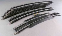 Mehano Ho 10 Curves R 18° Steel Tracks includes Supply & Rerailer one 2