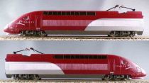 Mehano Ho Sncf Tgv Thalys Set 4300 Train Set N° 4341 4 Elements Metallic Pantographs