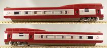 Mehano T106 Ho Sncf Coffret Tgv Thalys 4 Eléments Rails Transfo Quasi Neuf