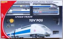 Mehano T117 Ho Sncf Tgv POS Train set N° 4404 4 Elements Tracks Transfo NMIB