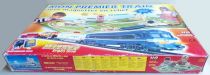 Mehano T362 Ho Sncf Coffret Mon 1er Train Loco CC 70000 3 Wagons Grue Rails Transfo Décor Neuf