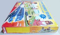 Mehano T362 Ho Sncf Coffret Mon 1er Train Loco CC 70000 3 Wagons Grue Rails Transfo Décor Neuf