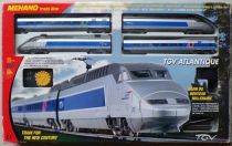 Mehano T683 Ho Sncf Coffret Tgv Atlantique Rame N° 531 4 Eléments Rails Transfo TBE