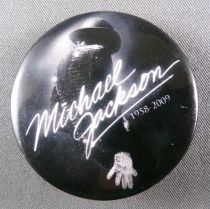 Michael Jackson - Badge Plastique 3,8cm - Michael Jackson 1958-2009