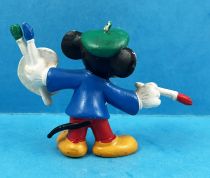 Mickey and friends - Bully 1985 PVC Figure - Mickey Painter