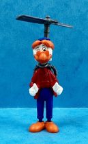 Mickey and friends - Kinder Figure - The Donald Duck\'s Adventures: Gyro Gearloose with Gyrocopter