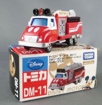 Mickey and friends - Takara Tomy DM-11 Die-cast Vehicle - Mickey\'\'s Firetruck Disney Motors Works Div.