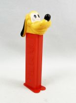 Mickey et ses amis - Distributeur PEZ - Pluto (patent number 3.942.683) rouge