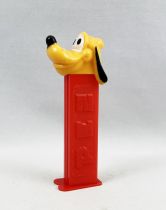 Mickey et ses amis - Distributeur PEZ - Pluto (patent number 3.942.683) rouge