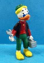 Mickey et ses amis - Figurine PVC Bully 1984 - Géo Trouvetout