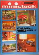 Ministeck Livre Modèles N°12 Locomotives Voitures 2Cv Cox Buggy Mercedes 